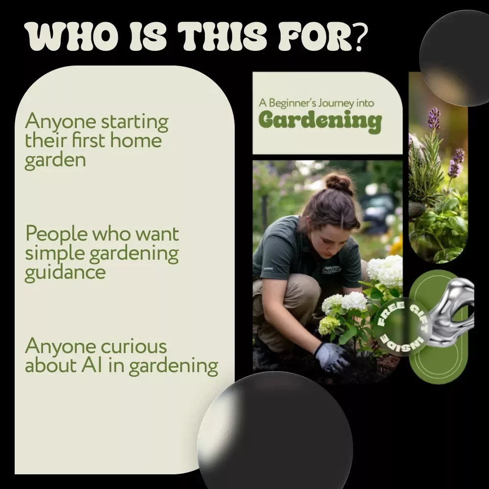 A Beginner’s Journey into Gardening | Easy Gardening Guide for Beginners | Learn how to take up gardening Step by Step | Digital Download