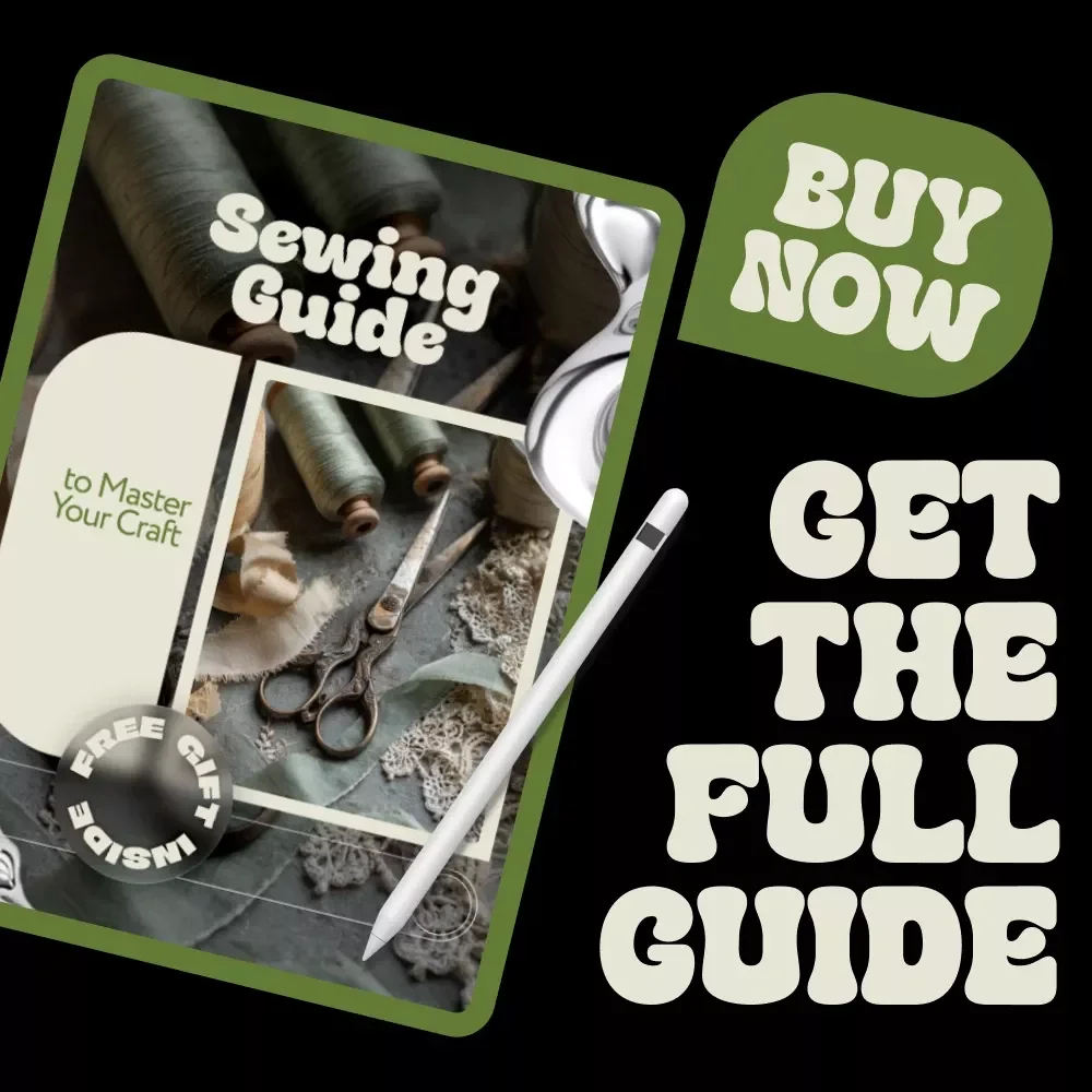 Sewing Guide to Master Your Craft – Beginner-Friendly Digital Sewing Guide on How to Start Sewing, Tools, Stitches & Creative Projects