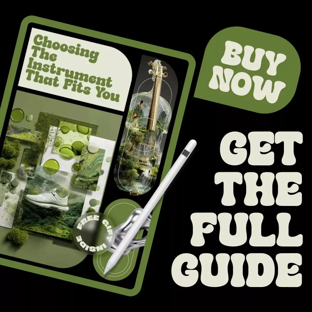 Choosing the Instrument That Fits You – Practical eBook Guide on How to Choose a Music Instrument to Play for Beginners & Curious Musicians