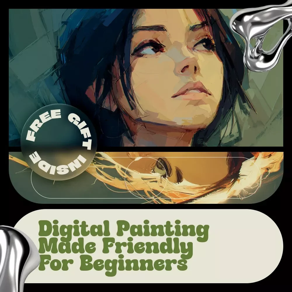 Digital Painting Made Friendly for Beginners – Easy Start Guide with digital painting beginner tips, Simple Tools, Brushes, Layers & Confidence-Building Workflow