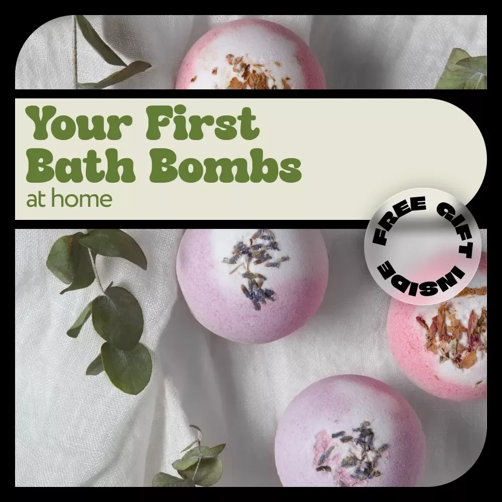 Your First Bath Bombs at Home – DIY Bath Bomb Guide, Homemade Bath Bomb Recipe eBook, Beginner Bath Bomb Making Digital Download