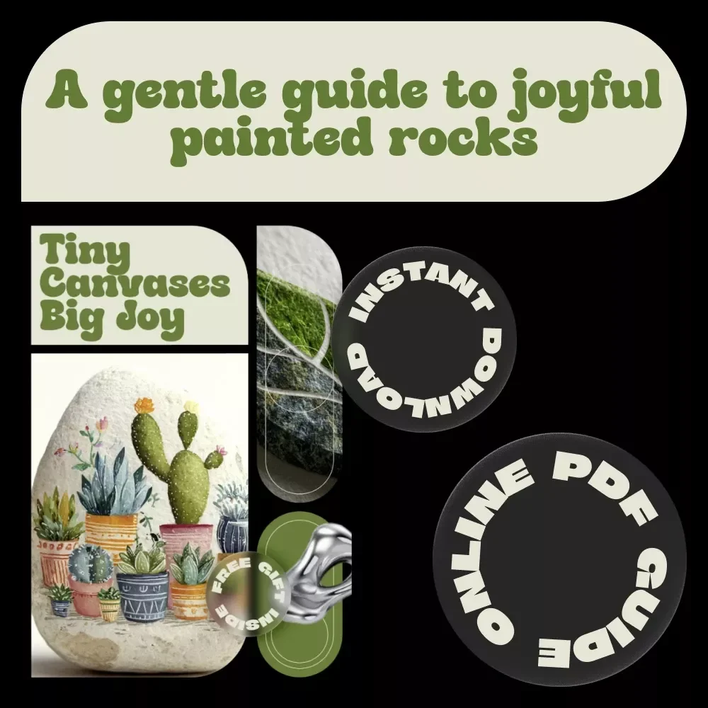 Tiny Canvases Big Joy – A Beginner-Friendly Guide to Painting Rocks Hobby Ideas for Creative Relaxation