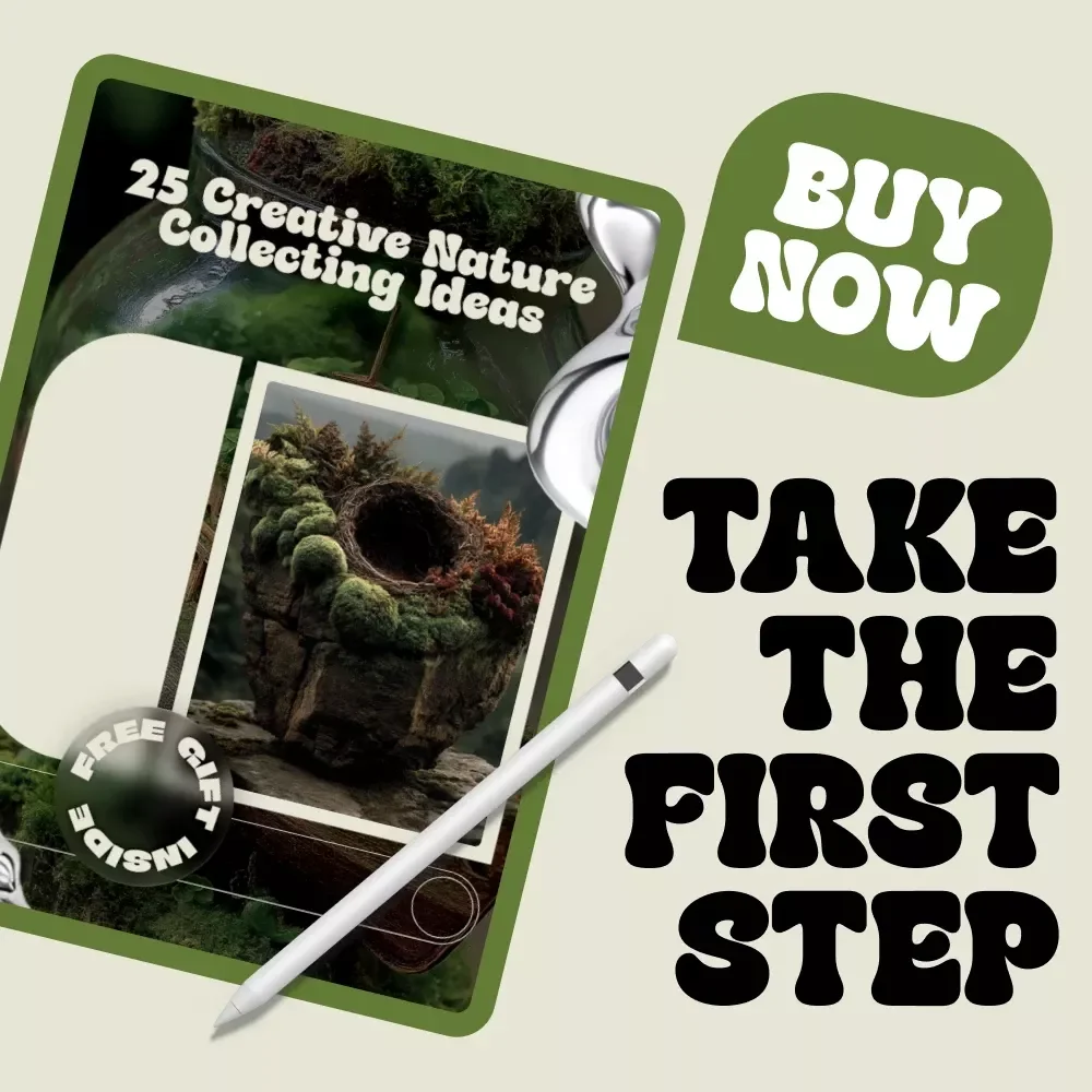 25 Creative Nature Collecting Ideas | Nature Journal Guide, Outdoor Exploration Activities, Printable Digital Download eBook & Checklist