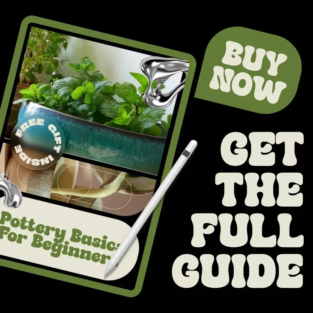 Pottery Basics for Beginners – Step-by-Step Pottery Guide, Beginner Pottery eBook, Learn Pottery at Home, Clay & Glazing Basics, Digital Download