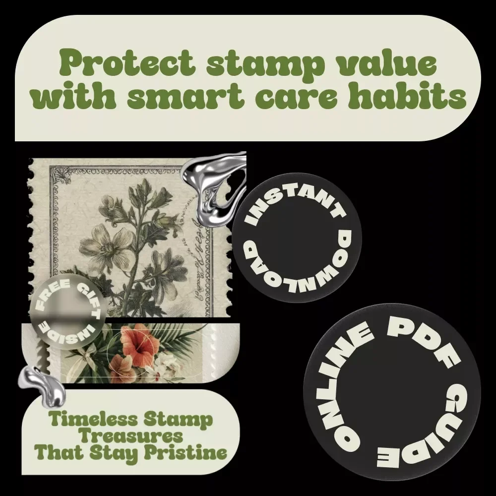 Timeless Stamp Treasures That Stay Pristine | Printable Checklist for Collectors | Stamp Collection Care Tips & Preservation Guide