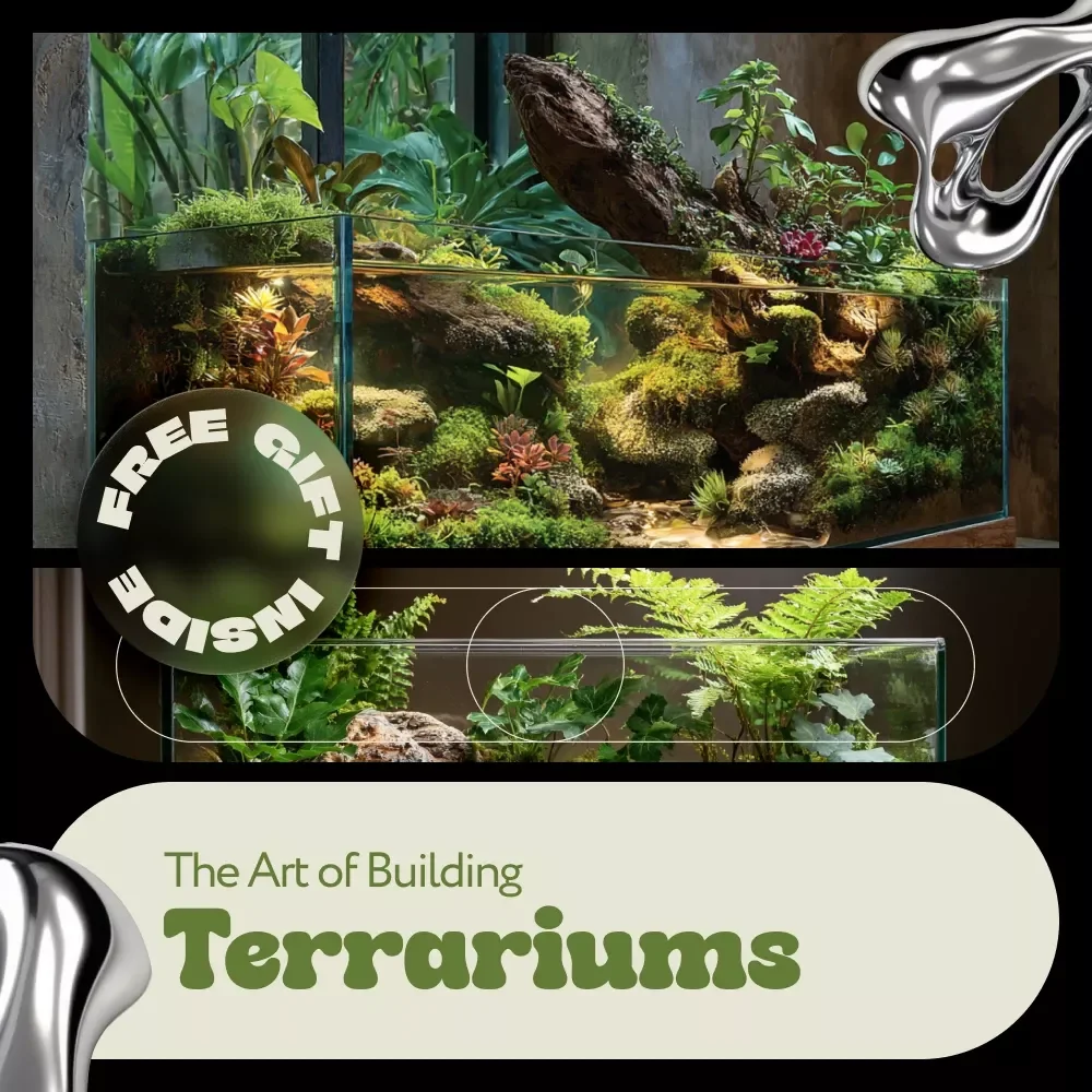 The Art of Building Terrariums | Step-by-Step Guide with Creative Terrarium Building Ideas | Digital Download