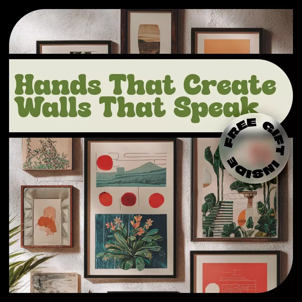 Hands That Create Walls That Speak – A Practical Ebook of DIY Wall Art Ideas for Meaningful, Stylish Home Decor