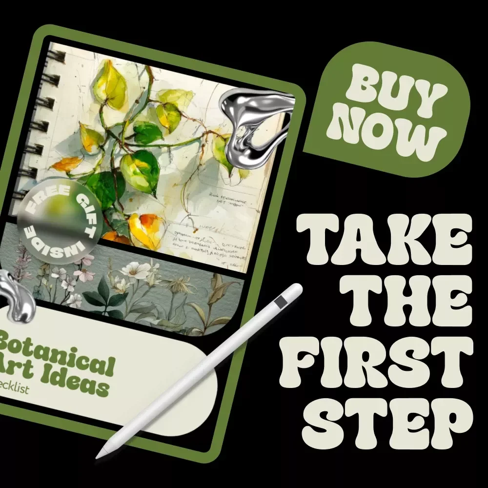 Botanical Art Ideas Checklist – Ultimate Guide to Inspiring Botanical Art Ideas, Sketching, Coloring, and AI Tips