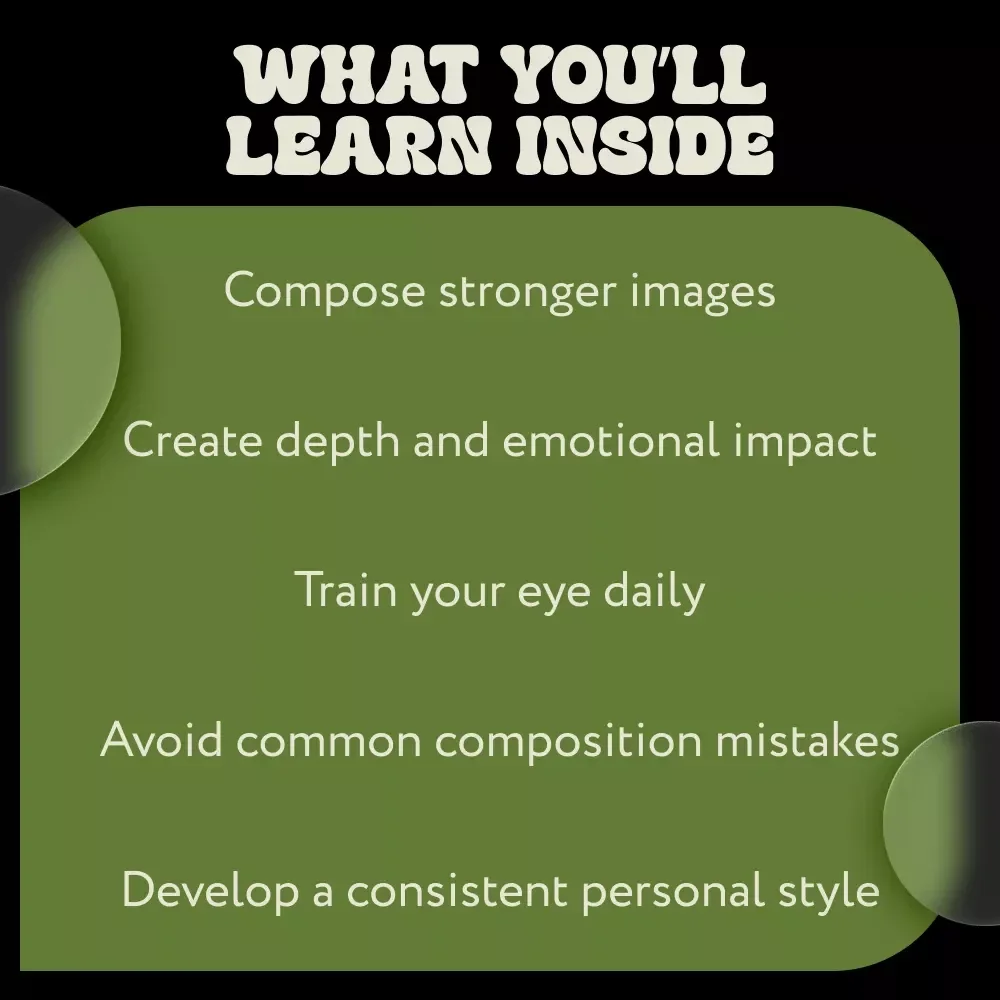 See the Story Before You Press the Shutter – Photography Composition Tips Guide for Learning to See, Frame, and Create Powerful Images