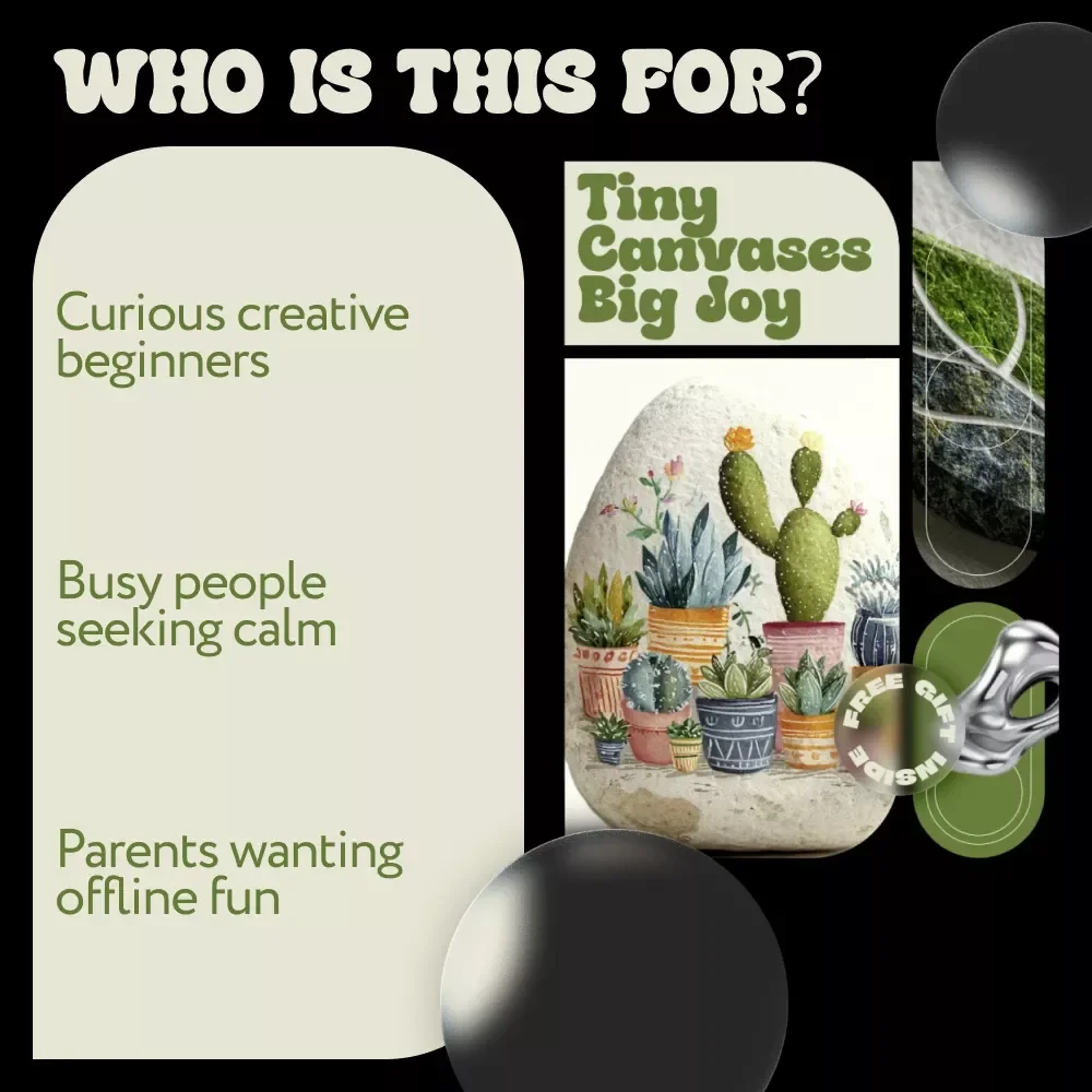 Tiny Canvases Big Joy – A Beginner-Friendly Guide to Painting Rocks Hobby Ideas for Creative Relaxation
