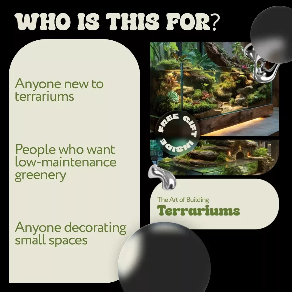 The Art of Building Terrariums | Step-by-Step Guide with Creative Terrarium Building Ideas | Digital Download