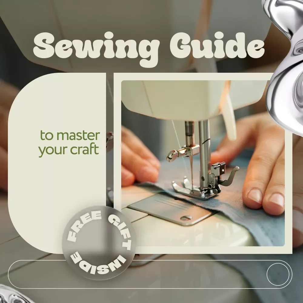 Sewing Guide to Master Your Craft – Beginner-Friendly Digital Sewing Guide on How to Start Sewing, Tools, Stitches & Creative Projects