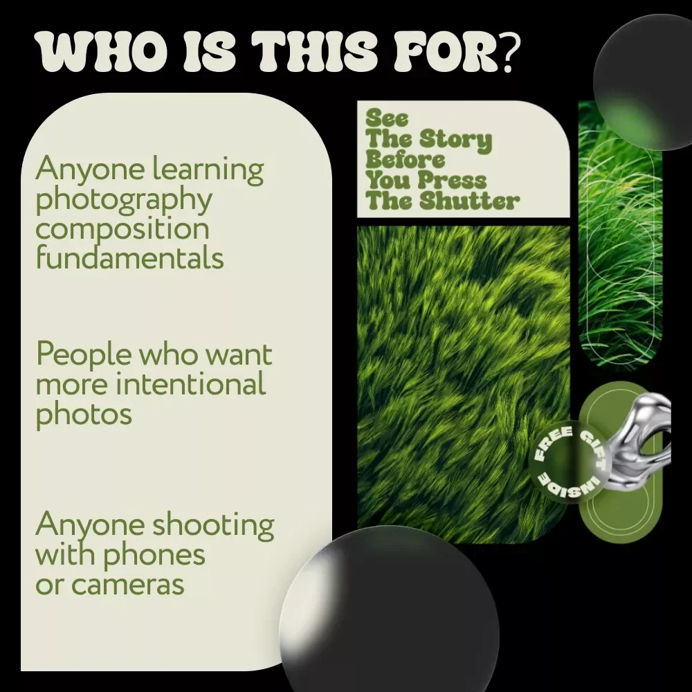 See the Story Before You Press the Shutter – Photography Composition Tips Guide for Learning to See, Frame, and Create Powerful Images