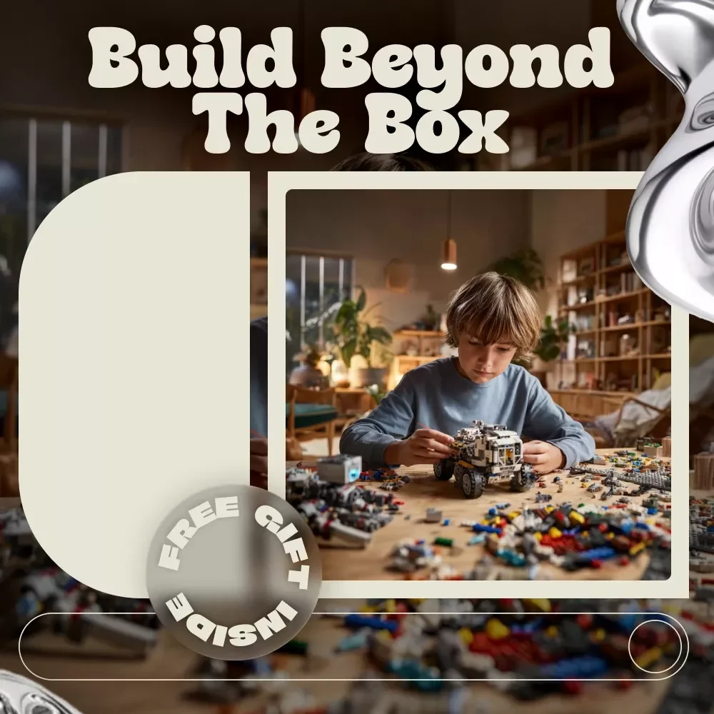 Build Beyond the Box – LEGO Building Creative Ideas Checklist for Kids, Teens & Adults | Creative LEGO Build Prompts & Imagination Guide