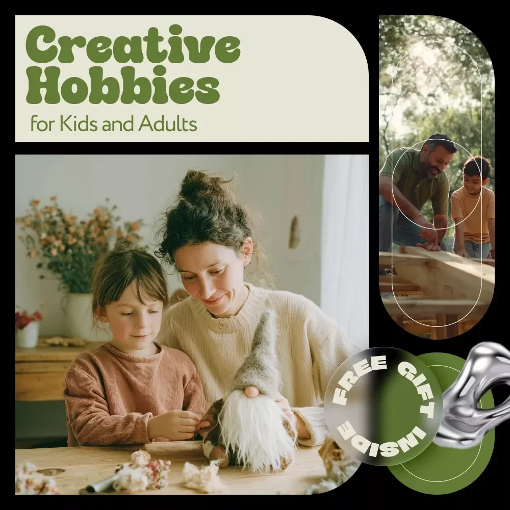 Creative Hobbies for Kids and Adults – A Family Guide to Fun, Learning, and Meaningful Connection | Ideas for Kids and Adult Shared Hobbies