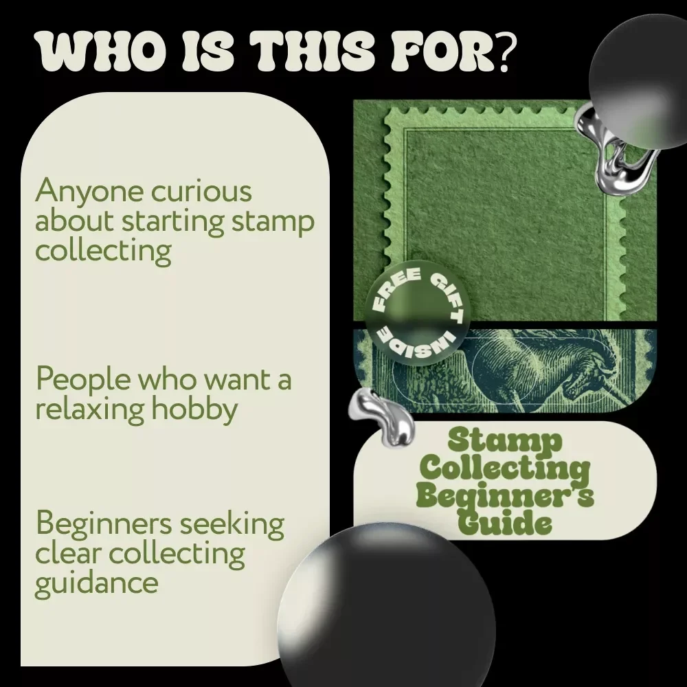 Stamp Collecting Beginner’s Guide | Stamp Collecting for Beginners eBook | How to Start a Stamp Collection | Digital Download Guide
