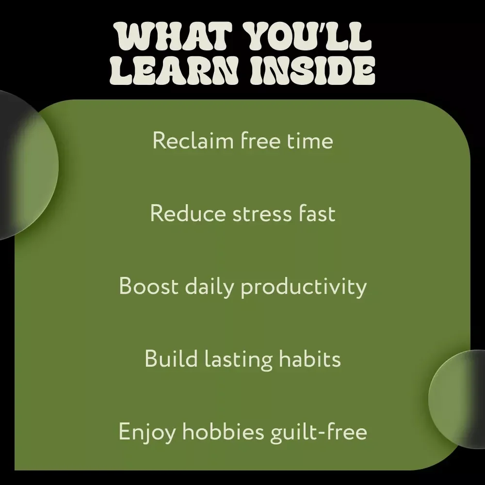 How to Balance Your Job and Your Hobbies – Practical eBook Guide on how to balance hobby with job, Time Management, Productivity & Work-Life Harmony