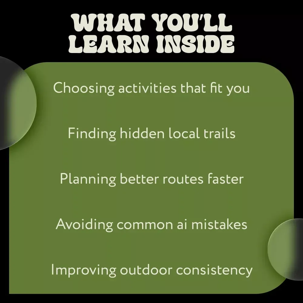Discovering Outdoor Fun with AI – Smart Guide Using ai tools to suggest outdoor activities | Digital Download for Adventure Planning & Exploration