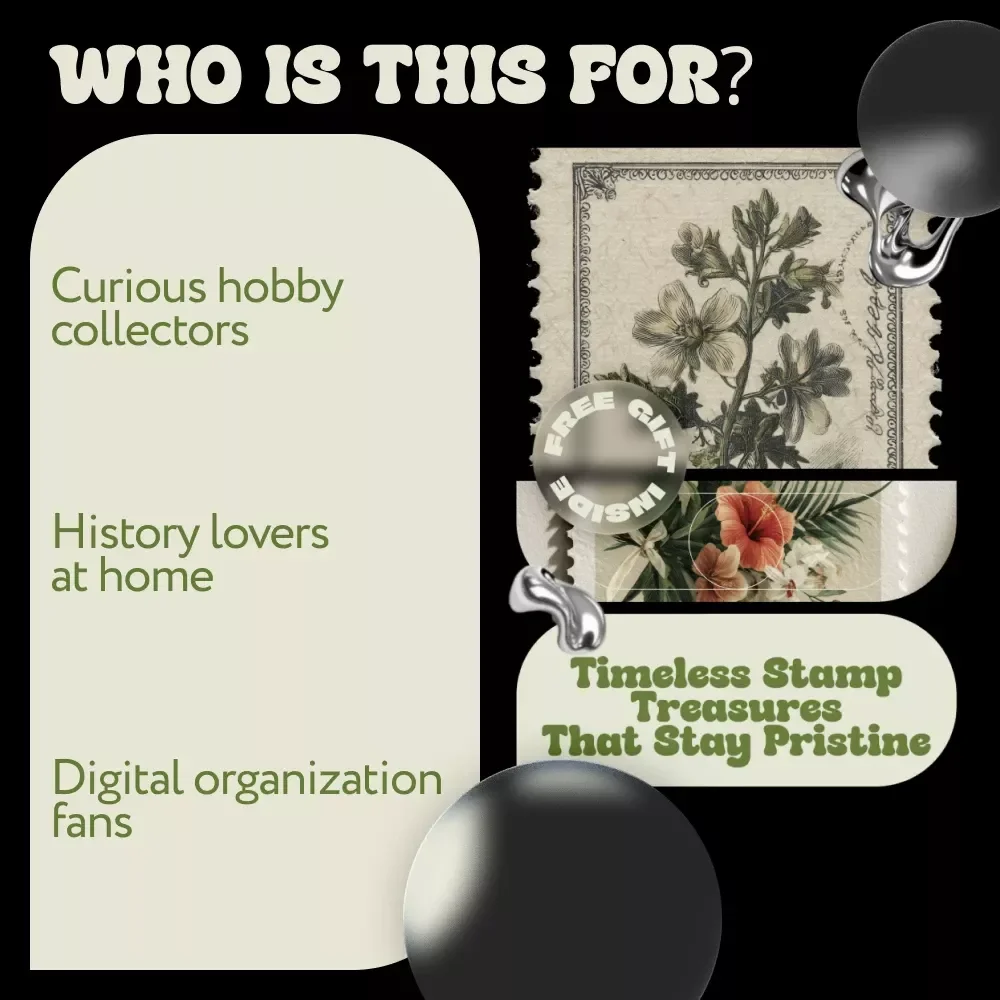 Timeless Stamp Treasures That Stay Pristine | Printable Checklist for Collectors | Stamp Collection Care Tips & Preservation Guide