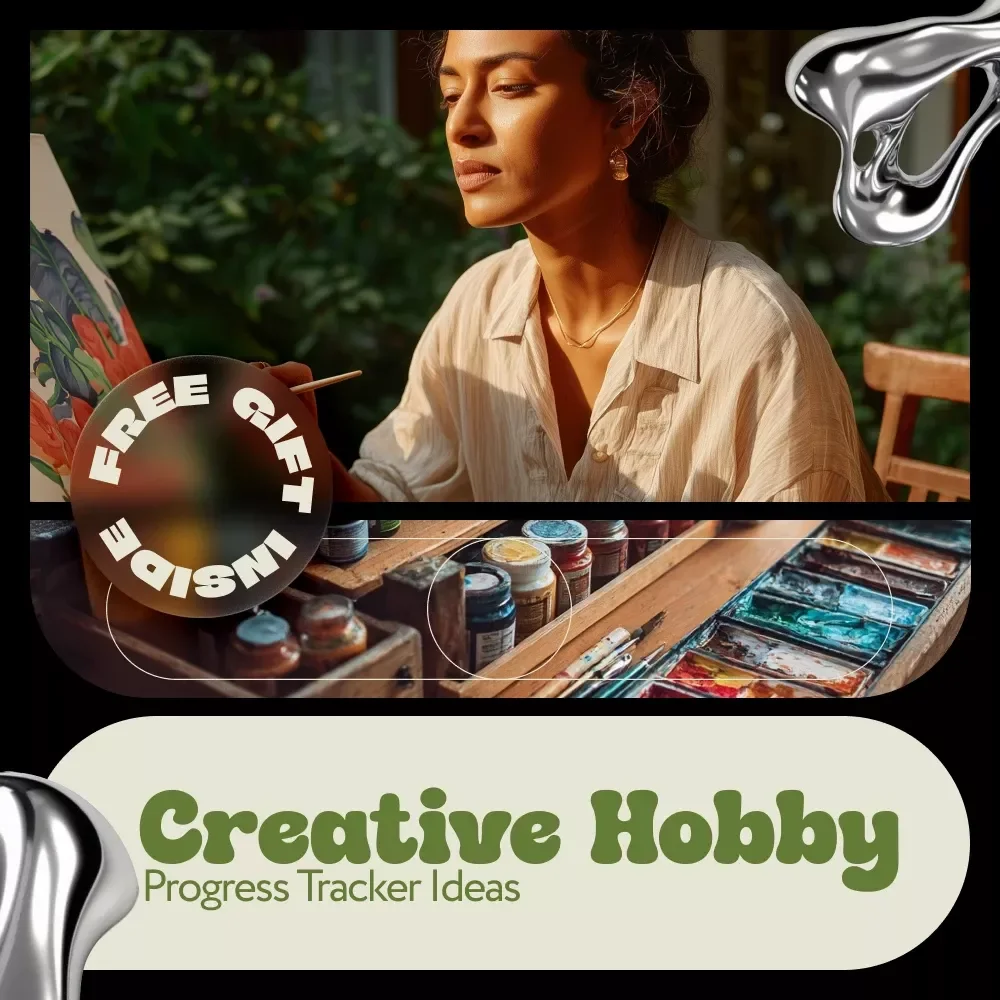 Creative Hobby Progress Tracker Ideas – Digital Ebook Guide with Inspiring Hobby Progress Tracker Ideas for Motivation, Consistency & Growth