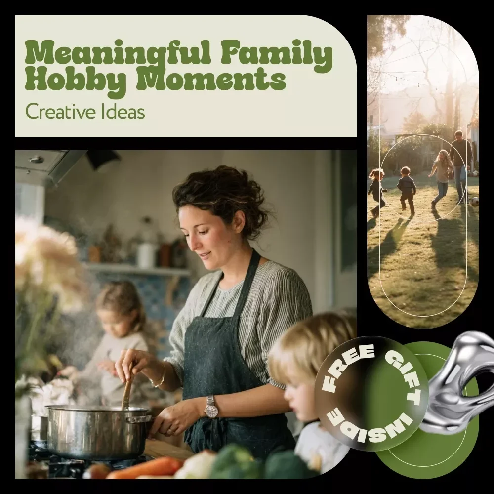 Creative Ideas for Meaningful Family Hobby Moments | Ebook with Practical Ideas for Family Hobby Time, Bonding Activities & Lasting Traditions