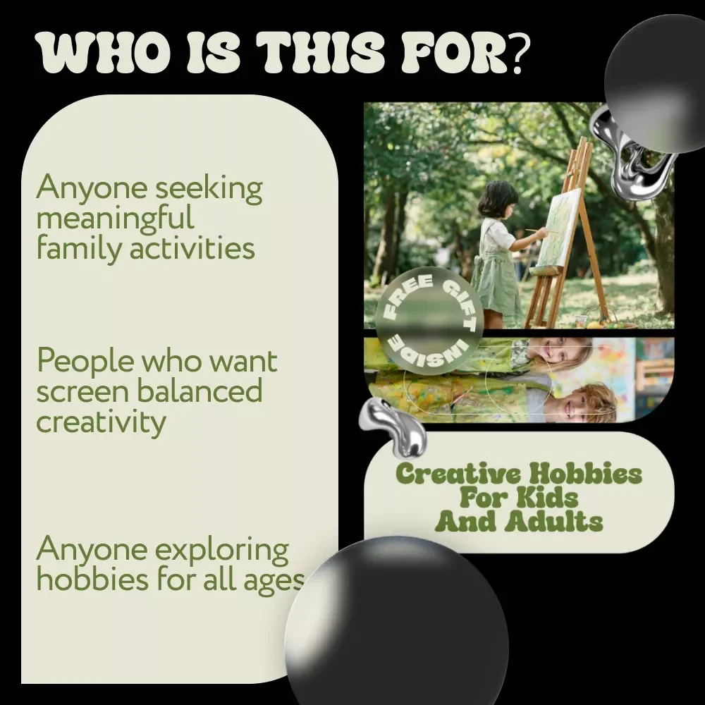 Creative Hobbies for Kids and Adults – A Family Guide to Fun, Learning, and Meaningful Connection | Ideas for Kids and Adult Shared Hobbies