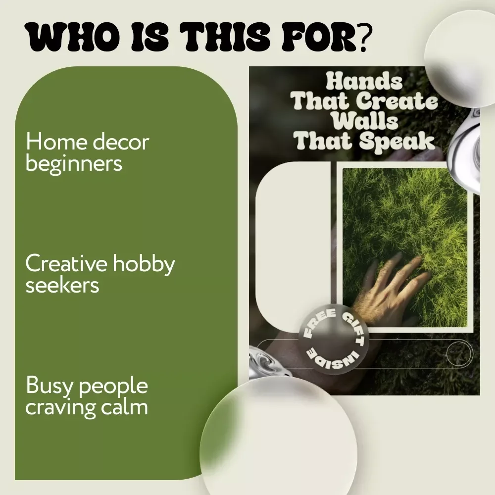 Hands That Create Walls That Speak – A Practical Ebook of DIY Wall Art Ideas for Meaningful, Stylish Home Decor
