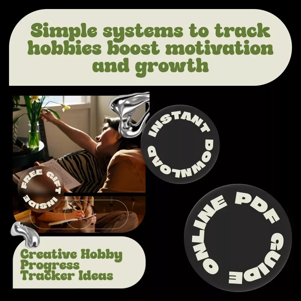 Creative Hobby Progress Tracker Ideas – Digital Ebook Guide with Inspiring Hobby Progress Tracker Ideas for Motivation, Consistency & Growth