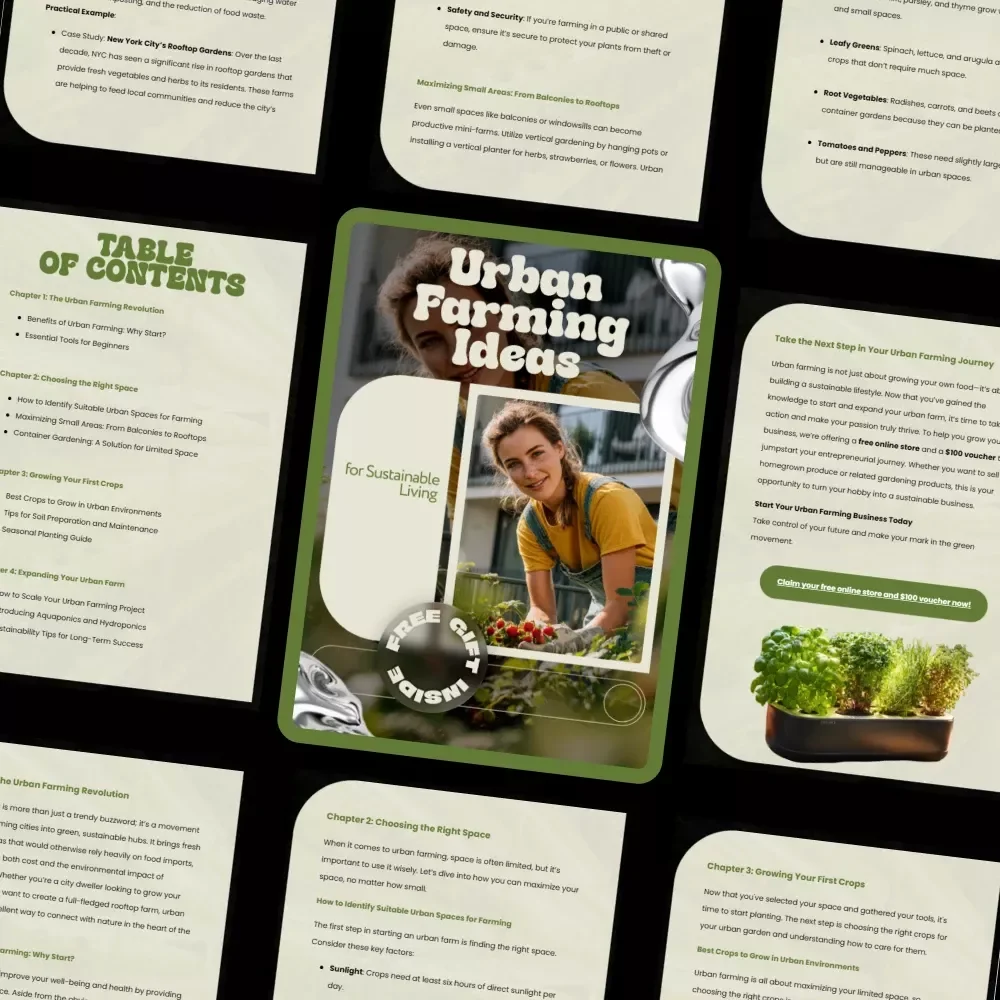 Urban Farming Ideas for Sustainable Living | Practical Guide to Urban Farming Ideas, Small Space Gardening & Eco-Friendly City Growing