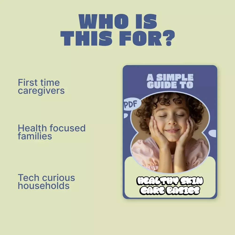 A Simple Guide to Healthy Skin Care Basics – Kid-Friendly Skincare Ebook for Parents | Healthy Skin Care Basics for Kids