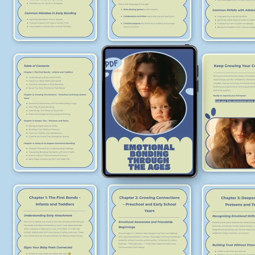 Emotional Bonding Through the Ages – A Practical Guide to What Emotional Bonding Looks Like by Age for Parents & Caregivers
