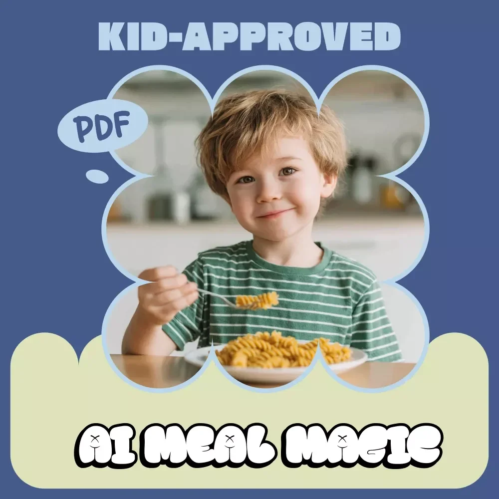 Kid-Approved AI Meal Magic! Checklist | AI Personalized Kids Meal Ideas for Picky Eaters, Busy Parents & Fun Family Meals