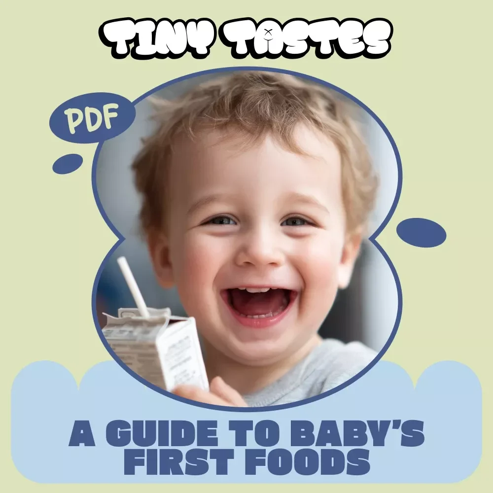 Tiny Tastes: A Joyful Parent’s Guide to Baby’s First Foods | First Foods to Try for a Baby | Gentle Weaning, Safety & Healthy Habits Guide