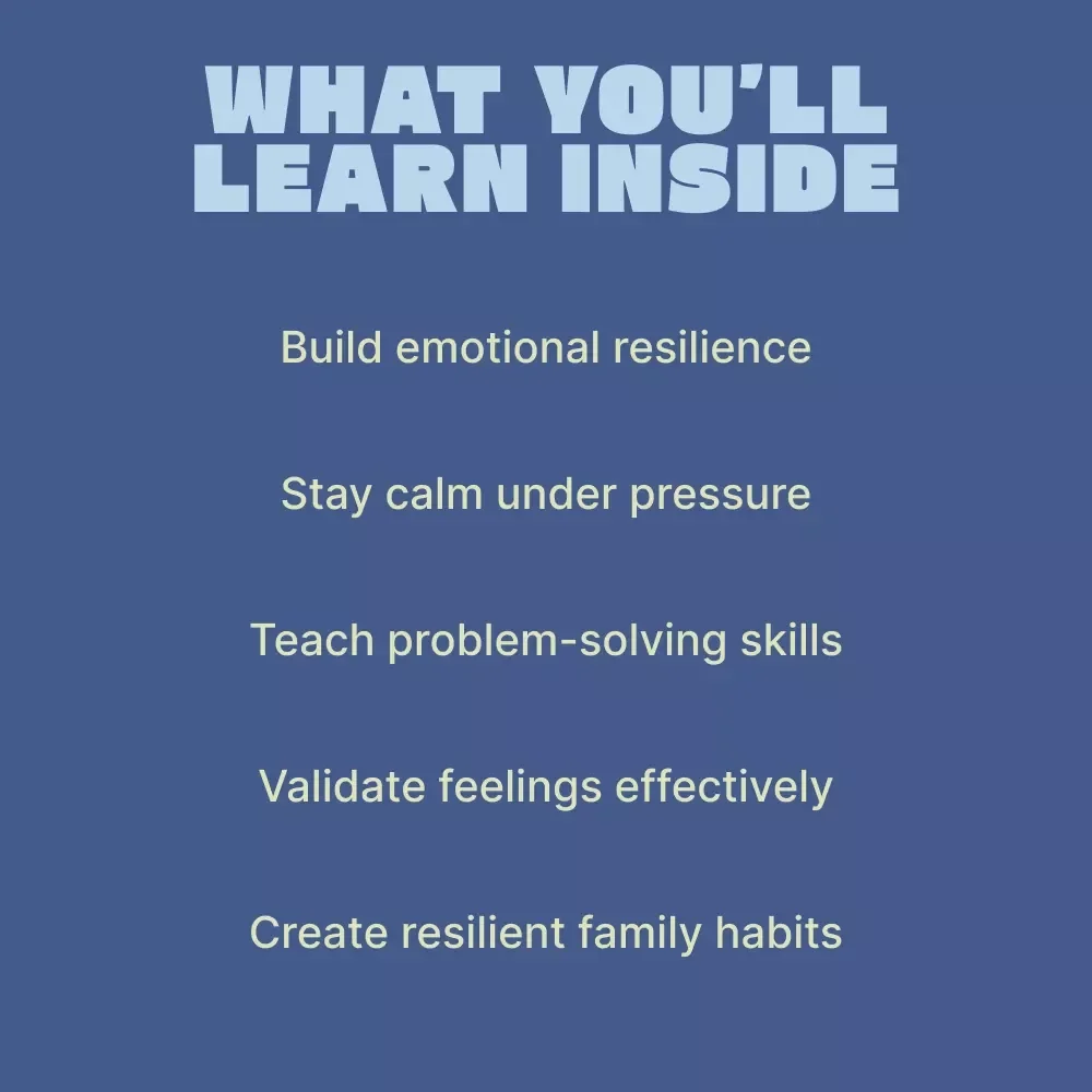 A Parent’s Guide to Helping Children Handle Disappointment | Practical Ebook for How to Help Child Deal with Disappointment, Emotional Resilience & Coping Skills for Kids