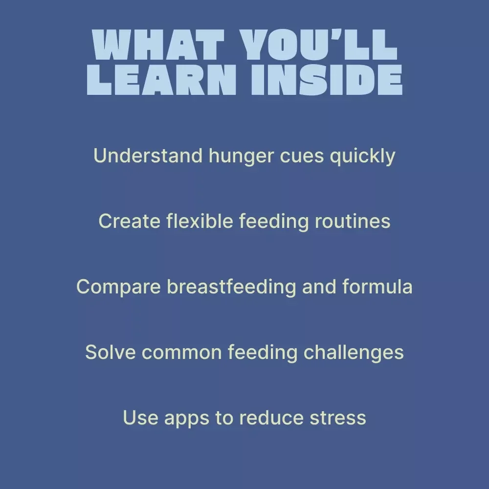 Guide to Feeding Your Newborn – New Parent eBook, Breastfeeding vs Formula, Feeding Schedule & Routine