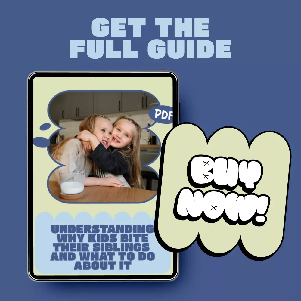 Understanding Why Kids Bite Their Siblings (And What to Do About It) | Parenting Guide to kids biting siblings why