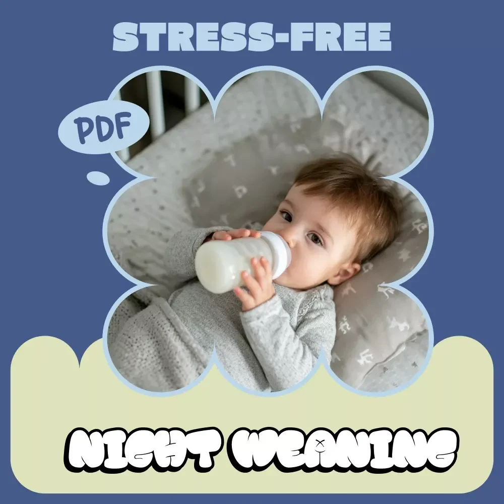 Stress-Free Night Weaning – Gentle Baby Sleep Guide, Night Feed Reduction eBook, Calm Bedtime Routine Checklist for Parents