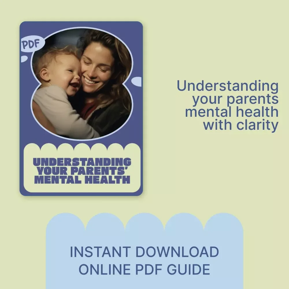 Understanding Your Parents’ Mental Health – Practical Ebook Guide on how to check parents mental health, Signs, Conversations, AI Tools & Support