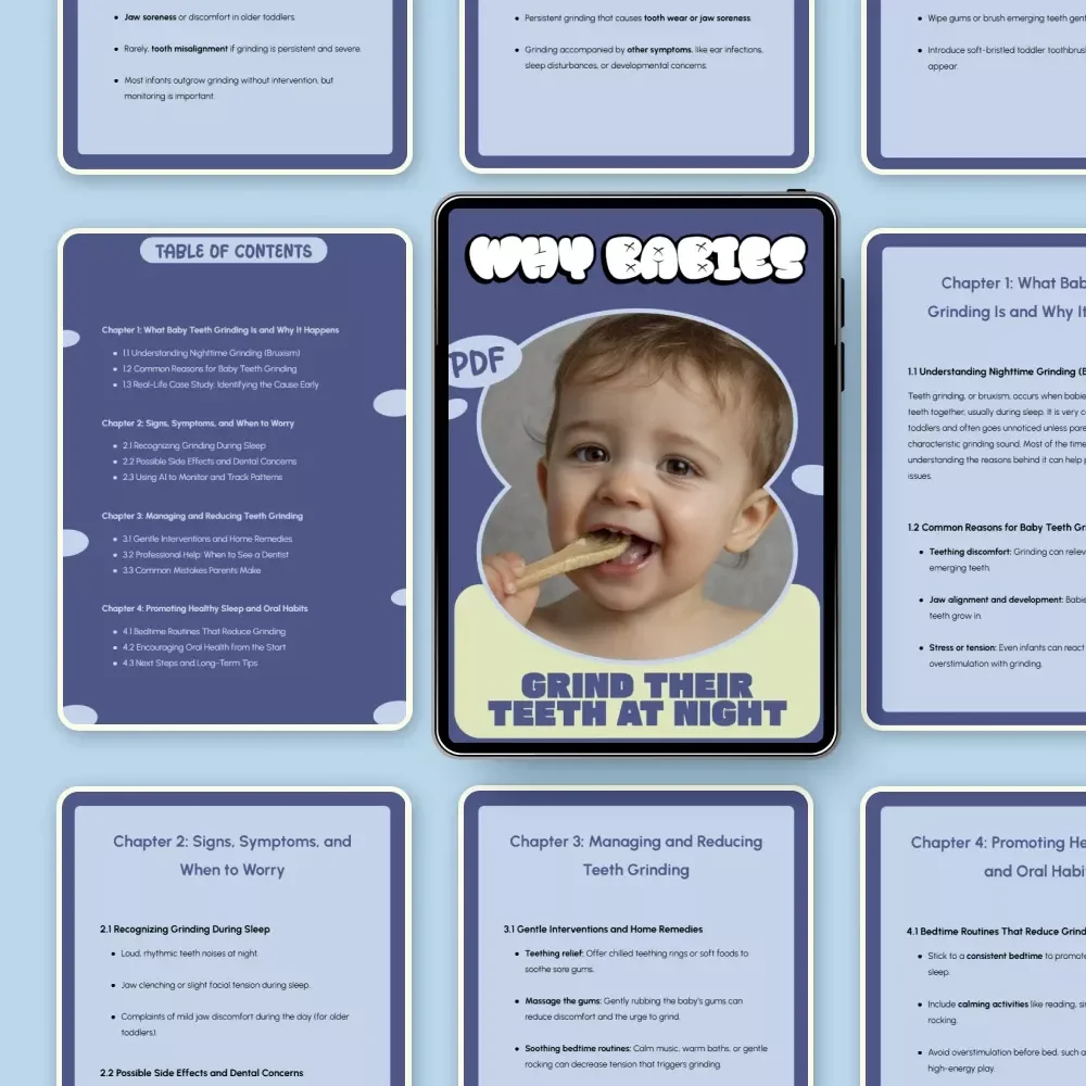 Why Babies Grind Their Teeth at Night – A Parent’s Guide to Understanding Teeth Grinding at Night Reasons
