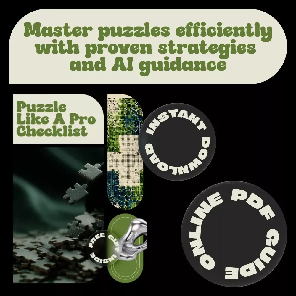 Puzzle Like a Pro Checklist – Ultimate Puzzle Solving Tips Guide for Boosting Logic, Observation & Strategy