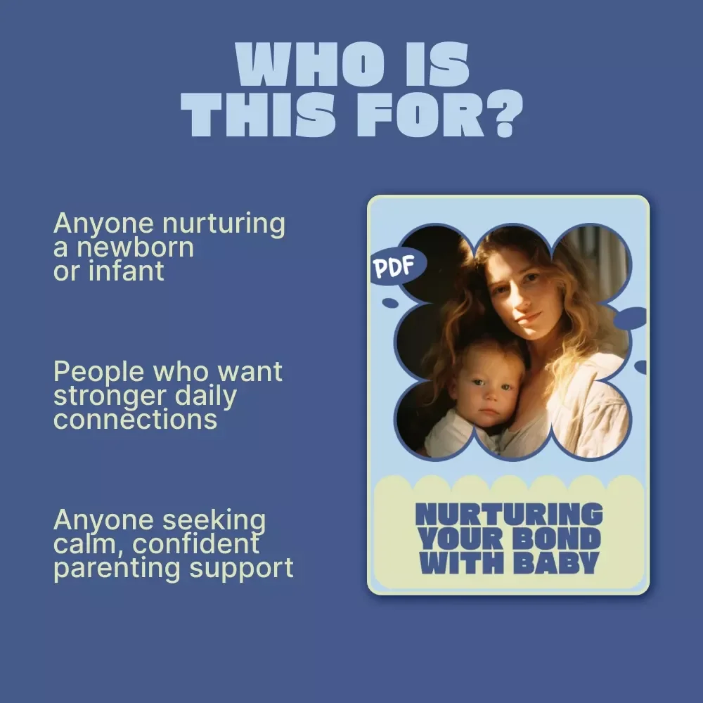 Nurturing Your Bond with Baby – Gentle Parenting Guide | How to Strengthen Parent Baby Connection | Digital Download