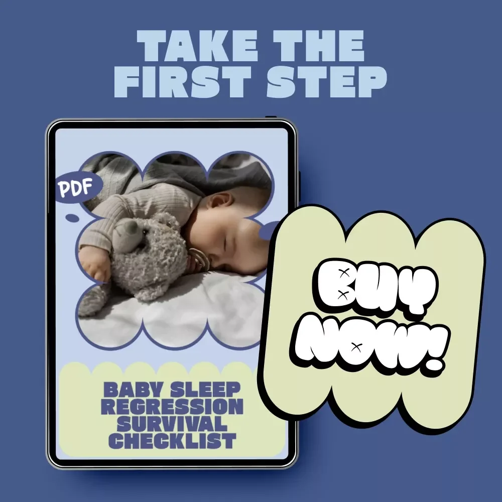 Baby Sleep Regression Survival Checklist | Easy Baby Sleep Regression Signs Guide for Tired Parents
