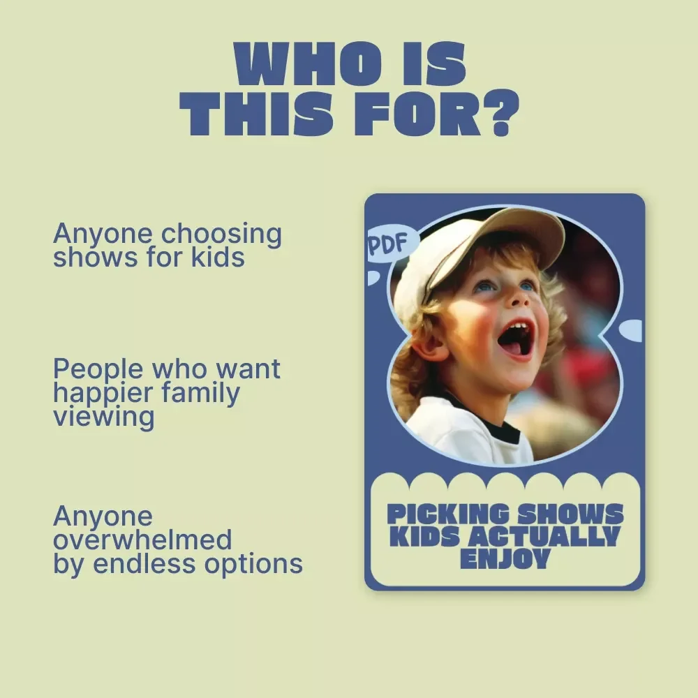 Picking Shows Kids Actually Enjoy – Parent Guide to Screen Time, Entertainment Planning