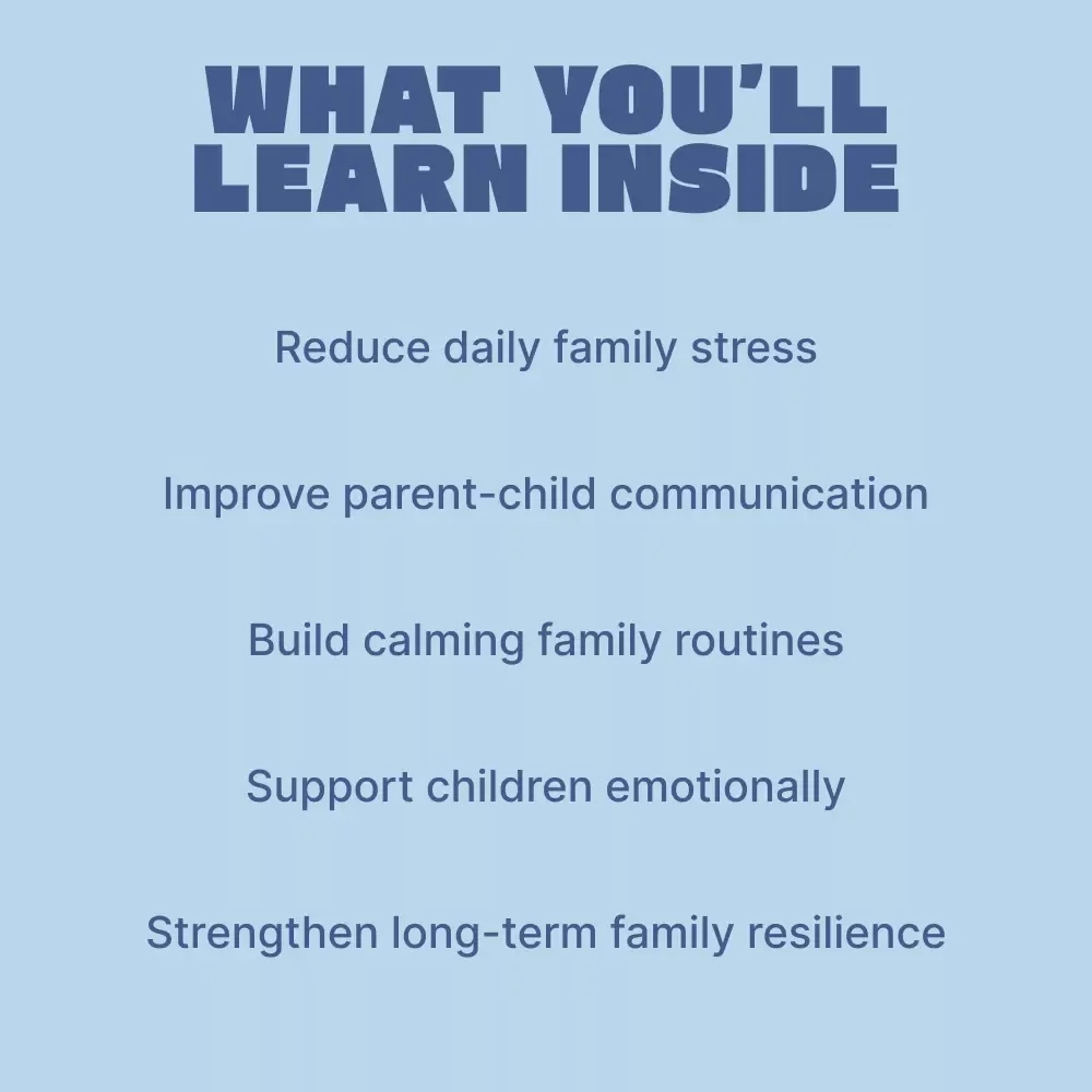 Parenting Tips for Families Under Stress – Practical Ebook Guide for Calm Communication, Routines & Emotional Resilience
