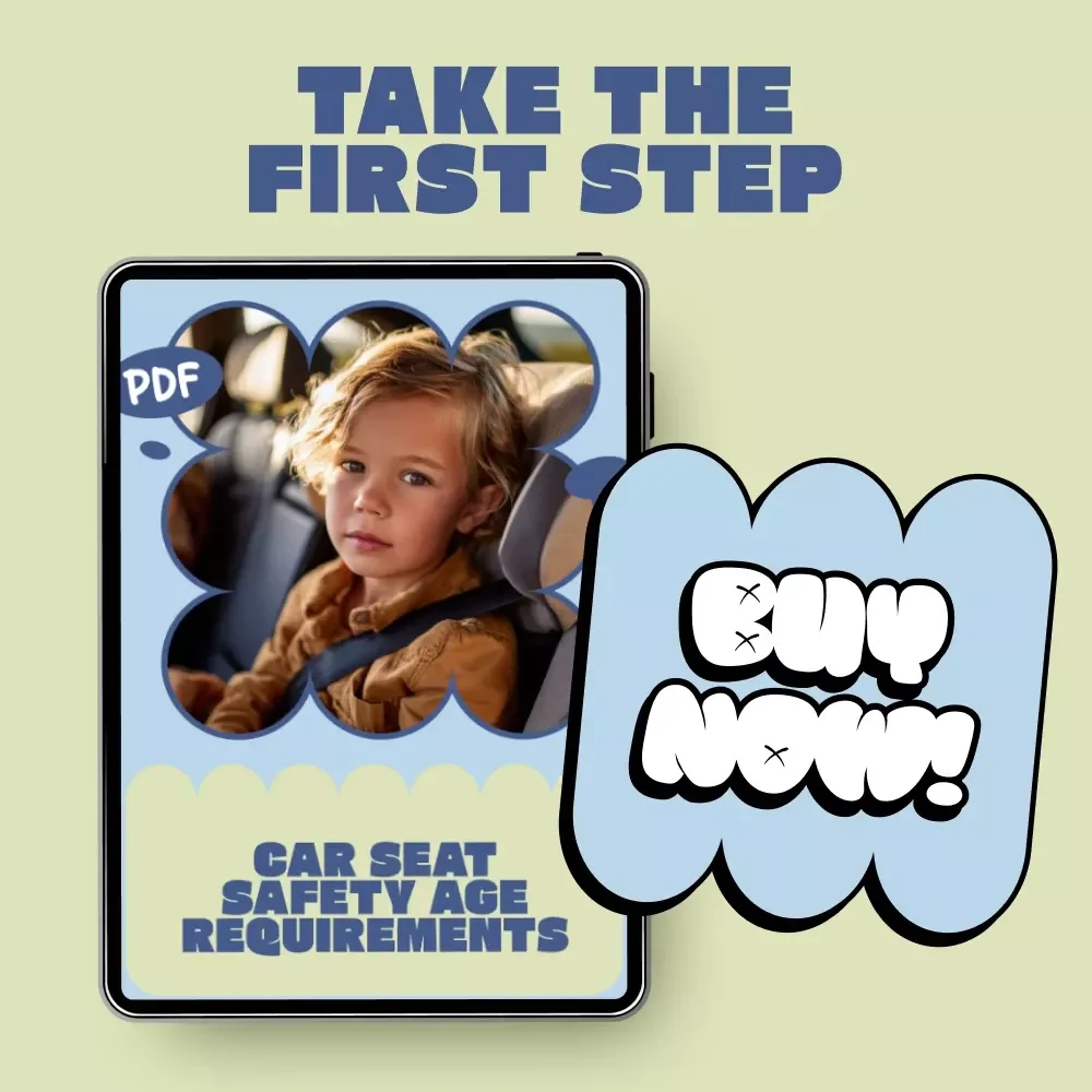 Car Seat Safety Age Requirements Checklist | Printable Child Car Seat Guide | Car Seat Safety Age Requirements for Parents & Caregivers