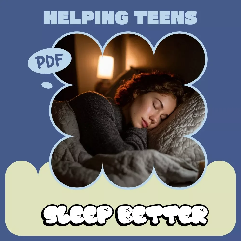 A Real-World Guide to Helping Teens Sleep Better | Practical Ebook for Parents on teens sleep problems how to help