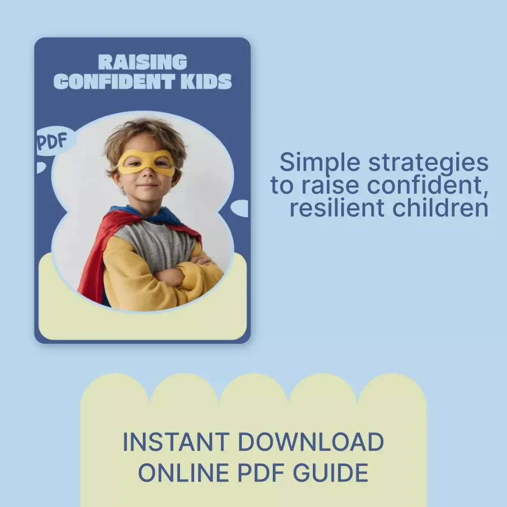 Raising Confident Kids – A Practical Ebook Guide for Parents | how to raise confident kids with Proven Strategies, Emotional Skills & Everyday Confidence Builders