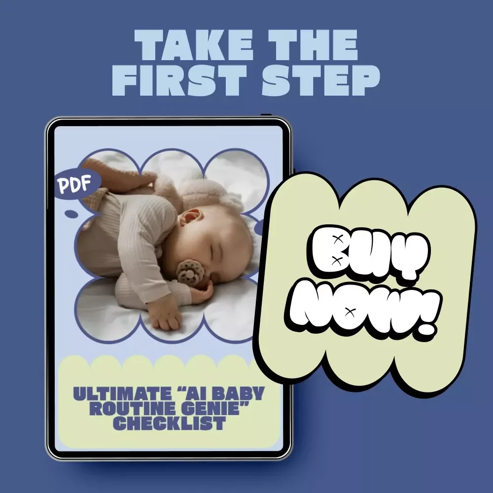 Ultimate “AI Baby Routine Genie” Checklist | Smart Baby Schedule Planner | Digital Download for AI baby routine suggestion tools