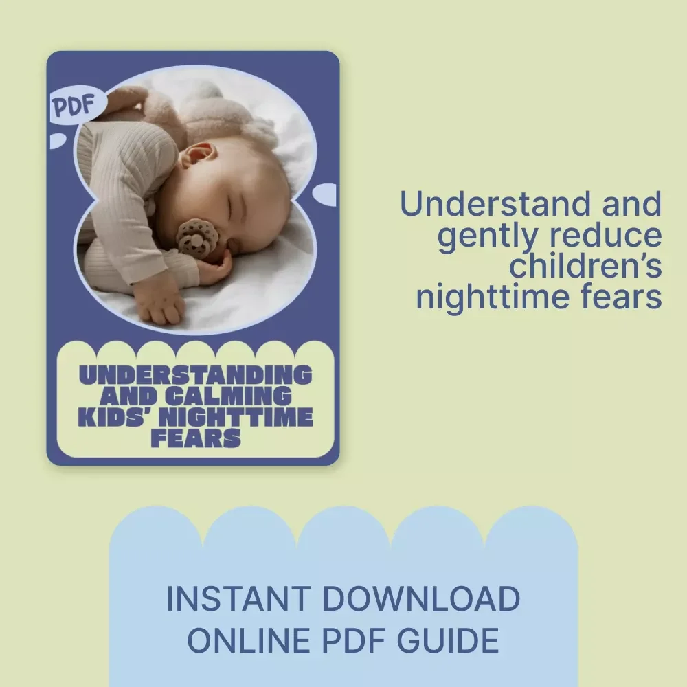 Understanding and Calming Kids’ Nighttime Fears – Practical eBook Guide for Parents | Kids Fears at Night Explained