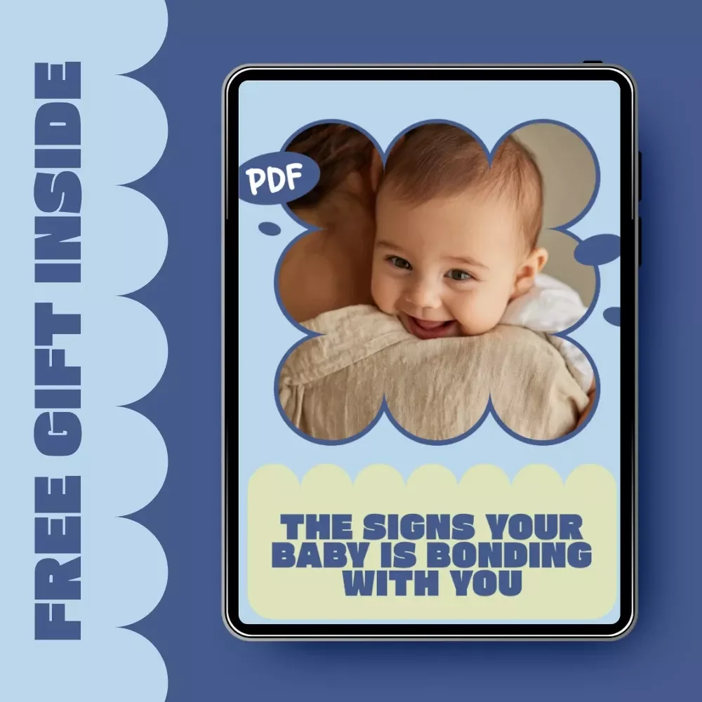 The Signs Your Baby Is Bonding With You – Baby Bonding Signs Guide, Parent Infant Attachment eBook, New Parent Emotional Connection Checklist